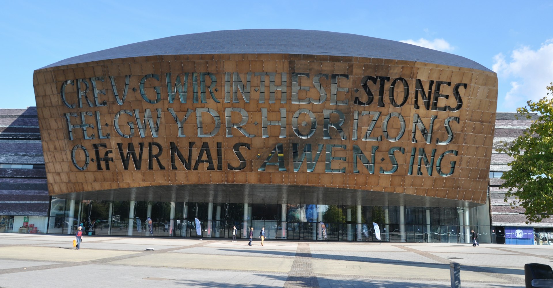 Wales Millennium Centre, Cardiff Bay, Wales